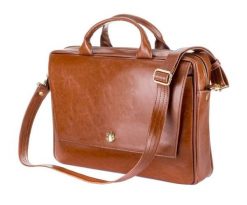 Skórzana torba aktówka damska na laptopa FELICE brązowa FELICE07. Brązowe torby na laptopa damskie Felice, z aplikacjami, ze skóry, do ręki, zdobione. Za 478.99 zł.
