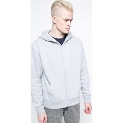 Review - Bluza. Szare bluzy męskie Review, l, bez wzorów, z bawełny, bez ramiączek, z kapturem. W wyprzedaży za 69.90 zł.