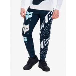 Spodnie rowerowe męskie Fox Flexair Pant Elevated. Niebieskie spodnie sportowe męskie FOX, m, bez wzorów, rowerowe. Za 587.99 zł.