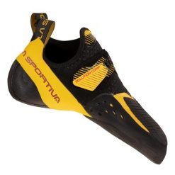 Buty wspinaczkowe dla dorosłych La Sportiva Solution Comp. Czarne buty sportowe męskie La Sportiva, bez wzorów, bez zapięcia, wspinaczkowe. Za 599.99 zł.