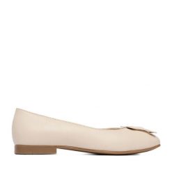 Baleriny Lasocki. Brązowe balerinki damskie Lasocki, bez wzorów, bez obcasa, bez zapięcia. Za 169.99 zł.