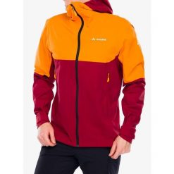 Kurtka przeciwdeszczowa męska Vaude Simony 2,5L Jacket IV. Czerwone kurtki męskie Vaude, l, bez wzorów, sportowe, bez kaptura. Za 681.99 zł.