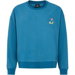 Bluza z długim rękawem damska PROTEST PRTNyle. Niebieskie bluzy damskie Protest, bez wzorów, bez ramiączek, bez kaptura. Za 259.99 zł.