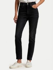 Polo Ralph Lauren Jeansy 211969406001 Czarny Super Slim Fit. Czarne jeansy damskie Polo Ralph Lauren, bez wzorów, z bawełny. Za 840.99 zł.
