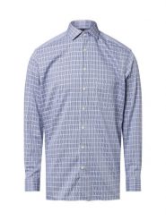 Andrew James koszula biznesowa - non-iron Mężczyźni Regular Fit Bawełna niebieski|biały, 46. Białe koszule męskie Andrew James, m, bez wzorów, z bawełny, biznesowe, bez kołnierzyka, bez ramiączek. Za 229.95 zł.