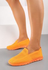Pomarańczowe Tenisówki Dubost. Brązowe trampki i tenisówki damskie Born2be, bez wzorów, bez zapięcia. Za 39.99 zł.