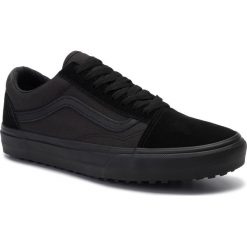 Tenisówki VANS - Old Skool Uc VN0A3MUUV7W1 (Made Forthmkrs) Blkblkblk. Czarne trampki i tenisówki damskie Vans, bez wzorów, z gumy, bez zapięcia. Za 339.00 zł.