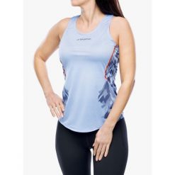 Top damski La Sportiva Pacer Tank. Niebieskie koszulki sportowe damskie La Sportiva, bez wzorów, bez ramiączek. Za 177.99 zł.