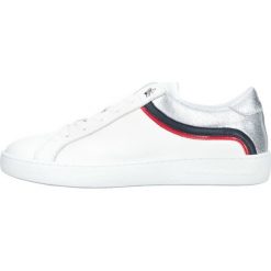 Tommy Hilfiger Iconic Tenisówki Biały. Białe trampki i tenisówki damskie Tommy Hilfiger, bez wzorów, z materiału, bez zapięcia. Za 654.95 zł.