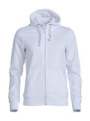 Clique Basic Hoody Full Zip Women rozpinana bluza z kapturem. Białe bluzy damskie CLIQUE, m, bez wzorów, z bawełny, bez ramiączek, z kapturem. Za 187.03 zł.
