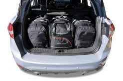 Torby Do Bagażnika Ford Kuga 2008-2012 4Szt Kjust. Czarne torby podróżne damskie KJUST, bez wzorów, z kauczuku. Za 1,226.00 zł.