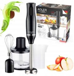 Blender Blender Ręczny Mikser Wielofunkcyjny Stalowe Ostrza 800W Ad4620B Czarny. Czarne blendery NoName. Za 94.50 zł.