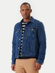 Tommy Hilfiger Kurtka jeansowa MW0MW42629 Niebieski Regular Fit. Niebieskie kurtki męskie Tommy Hilfiger, l, bez wzorów, z bawełny, bez kaptura. Za 649.99 zł.