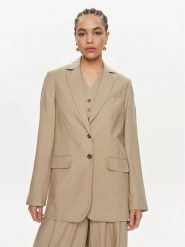 Herskind Marynarka Mercy 5116840 Beżowy Relaxed Fit. Brązowe marynarki i żakiety damskie Herskind, bez wzorów, z wiskozy, bez kołnierzyka, bez ramiączek. Za 1,199.00 zł.