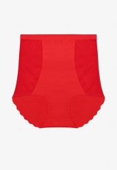 Czerwona Bezszwowa Bielizna modelująca Majtki High Waist Falawena. Czerwona majtki damskie Renee. Za 9.99 zł.