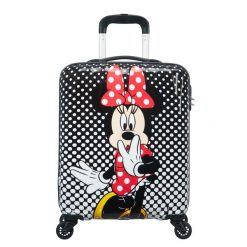 Walizka kabinowa American Tourister Disney Legends. Białe walizki damskie American Tourister, bez wzorów. W wyprzedaży za 539.70 zł.