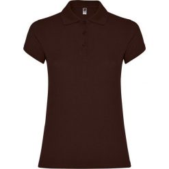 Damska Koszulka Polo W Gwiazdki. Niebieskie koszulki sportowe damskie ROLY, xl, bez wzorów, bez ramiączek. Za 67.99 zł.