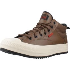 Buty CONVERSE CHUCK TAYLOR ALL STAR MALDEN STREET BOOT MID Brązowy. Brązowe buty zimowe męskie Converse, bez wzorów, z syntetyku, bez obcasa, bez zapięcia. Za 405.18 zł.