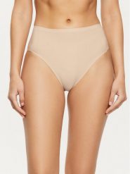 Chantelle Figi klasyczne z wysokim stanem Soft Stretch C106C7 Beżowy. Brązowe majtki damskie Chantelle, z syntetyku. Za 59.99 zł.