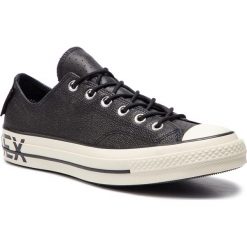 Trampki CONVERSE - Chuck 70 Ox GORE-TEX 163229C Black/Black/Egret. Czarne trampki męskie Converse, bez wzorów, z gore-texu, eleganckie, bez zapięcia. W wyprzedaży za 319.00 zł.