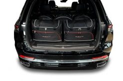 Torby Do Bagażnika Jeep Grand Cherokee Phev 2021+ 5Szt Kjust. Czarne torby podróżne damskie KJUST, bez wzorów, z kauczuku. Za 1,513.00 zł.