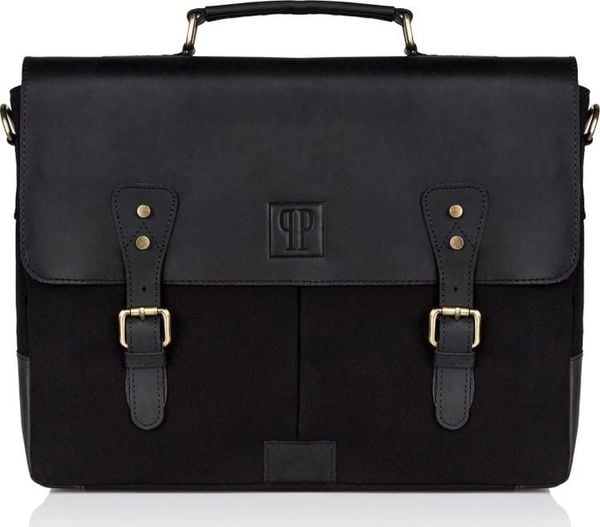 Paolo Peruzzi TORBA MĘSKA NA RAMIĘ CZARNA PAOLO PERUZZI T-07-BL. Czarne torby na ramię męskie Paolo Peruzzi, na ramię. Za 427.70 zł.