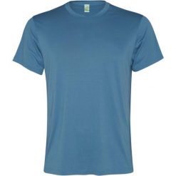 Męska Koszulka Sportowa Z Krótkim Rękawem Slam. Niebieskie koszulki sportowe męskie ROLY, m, bez wzorów, bez ramiączek, trekkingowe. Za 40.99 zł.