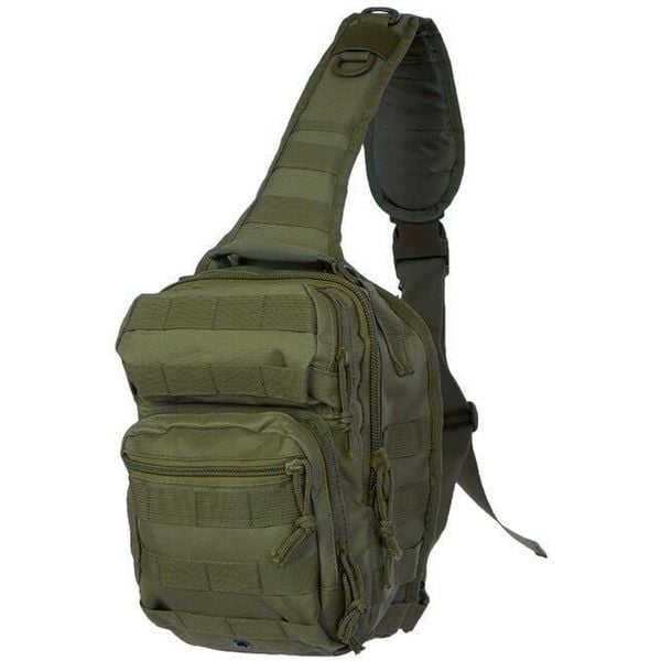 Plecak na Ramię Mil-Tec Small Assault 8L Olive. Zielone plecaki damskie Mil-Tec, bez wzorów, sportowe. Za 190.70 zł.