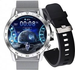 Smartwatch Rubicon RNCE84 Srebrny (RNCE84). Szare zegarki smartwatch Rubicon, bez wzorów. Za 279.00 zł.