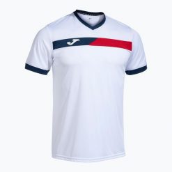 Jersey Joma. Białe koszulki sportowe męskie Joma, m, bez wzorów, z jersey, bez ramiączek, do piłki nożnej. W wyprzedaży za 118.95 zł.