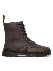Dr. Martens Trapery Combs Leather 8 Eye DM40603020 Brązowy. Brązowe buty zimowe męskie Dr. Martens, bez wzorów, ze skóry, bez obcasa, bez zapięcia. Za 849.99 zł.