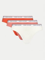 Tommy Hilfiger Komplet 3 par fig klasycznych UW0UW04895 Kolorowy. Majtki damskie Tommy Hilfiger, z bawełny. Za 129.99 zł.