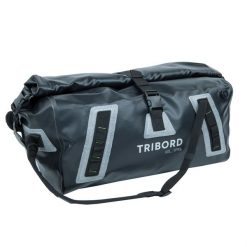 Torba podróżna żeglarska Tribord Sailing 60 l szczelna. Czarne torby podróżne damskie TRIBORD, bez wzorów, z materiału. Za 299.99 zł.