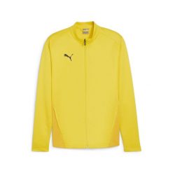 Kurtka z dresu Puma TeamGoal. Czarne kurtki męskie Puma, l, bez wzorów, z dresówki, sportowe, bez kaptura. Za 229.00 zł.