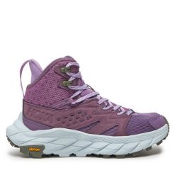 Trekkingi Hoka. Niebieskie obuwie trekkingowe damskie HOKA, bez zapięcia. Za 789.99 zł.
