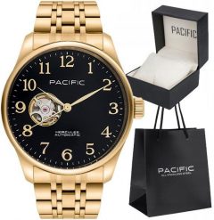 Zegarek męski PACIFIC SARMAT-1701-04B AUTOMATYCZNY MECHANIZM. Zegarki męskie Perfect, bez wzorów. Za 669.60 zł.