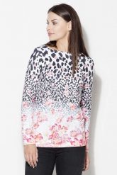 Wzorzysta Bluza Wkładana przez Głowę. Bluzy damskie Katrus, l, bez wzorów, bez ramiączek, bez kaptura. Za 189.00 zł.