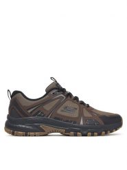 Skechers Trekkingi Arch Fit Hillcrest 237860 / BRBK Brązowy. Brązowe buty zimowe męskie Skechers, bez wzorów, z materiału, bez obcasa, bez zapięcia. Za 379.99 zł.