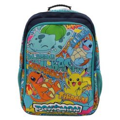 Plecak z możliwością dostosowania CYPBrands Pokémon Urban Colors. Niebieskie plecaki damskie MBRANDS, bez wzorów, eleganckie. Za 305.50 zł.