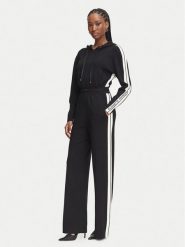 Elisabetta Franchi Kombinezon KT-71S-66E2-V680 Czarny Slim Fit. Czarne sukienki damskie Elisabetta Franchi, s, bez wzorów, bez kołnierzyka, bez ramiączek. Za 2,909.00 zł.