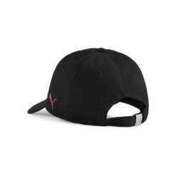 Czapka z daszkiem AC Milan Essentials PUMA Black For All Time Red. Czarne czapki damskie Puma, bez wzorów, sportowe. Za 99.00 zł.