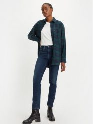 Levi's® Jeansy 724™ 188830208 Granatowy Straight Fit. Niebieskie jeansy damskie bez wzorów, z bawełny. Za 489.99 zł.