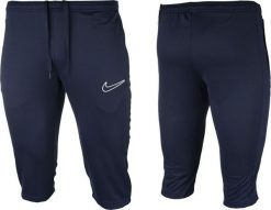 Spodnie męskie Nike NK Df Academy 23 3/4 granatowe DR1365 451 XS. Spodnie sportowe męskie Nike, m, bez wzorów. Za 114.98 zł.