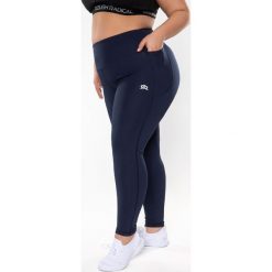Legginsy fitness damskie Rough Radical Optimal Plus size. Niebieskie legginsy damskie ROUGH RADICAL, bez wzorów. Za 169.90 zł.
