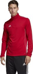 Adidas Bluza adidas CORE 18 TR Top CV3999 CV3999 czerwony XXL. Czerwone bluzy męskie Adidas, m, bez wzorów, bez ramiączek, bez kaptura. Za 93.63 zł.