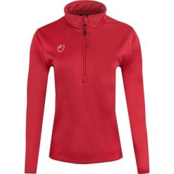 Damska bluza Playerlayer z zamkiem 1/4 Scarlet Red. Czerwone bluzy damskie Givova, na lato, bez wzorów, z poliesteru, sportowe, bez ramiączek, bez kaptura. Za 133.99 zł.