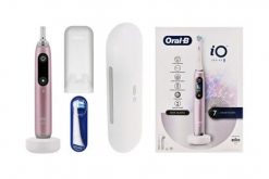 Braun Szczoteczka elektryczna Oral-B iO Series 9 Rose Quartz. Czerwone szczoteczki elektryczne BRAUN. Za 886.99 zł.