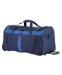 Torba podróżna na kółkach Basics Active 86 L dla dorosłych unisex. Niebieskie torby podróżne damskie TRAVELITE, bez wzorów, z materiału. Za 259.50 zł.