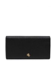 LAUREN RALPH LAUREN Portfel Slim Wallet Wlt Med 432802917009 Czarny. Czarne portfele damskie Lauren Ralph Lauren, ze skóry. Za 359.99 zł.