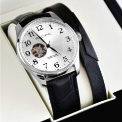 Zestaw męski zegarek PACIFIC SARMAT-1701-01 + bransoletka. Zegarki męskie ORIGIN STORAGE, bez wzorów. Za 1,118.64 zł.